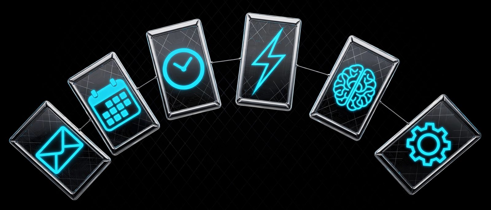 Mosaic of MCP skill capability cards linked to the loop